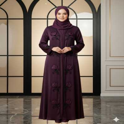 কারচুপির বোরকা (হিজাবসহ)