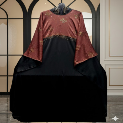 জাফরান আবায়া (হিজাবসহ)