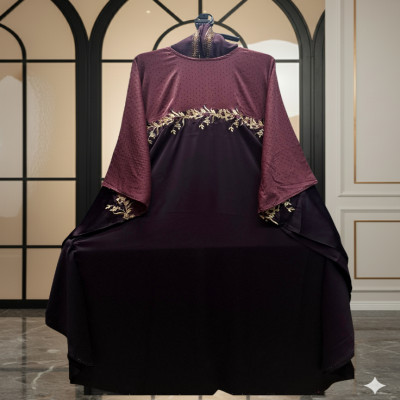 জাফরান আবায়া (হিজাবসহ)