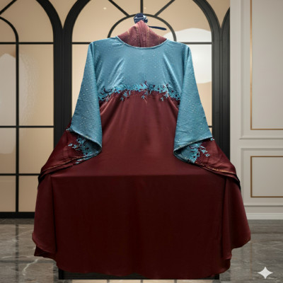 জাফরান আবায়া (হিজাবসহ)