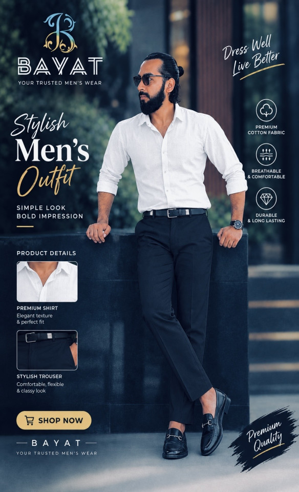 Premium Formal Shirt & Pants Set❤️